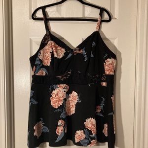 BOGO Torrid size 3 scuba lace top